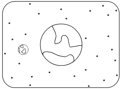 Figure 11-1b. Image of moon and planet